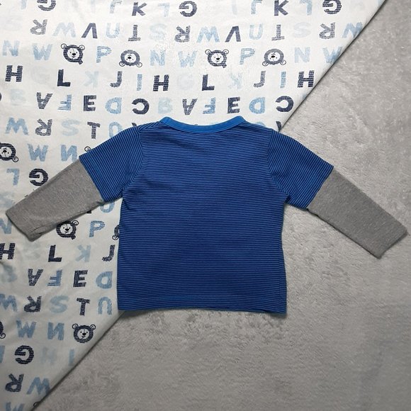 ❄️ 12m | OshKosh B'gosh |  Long Sleeved T-Shirt - Picture 3 of 5